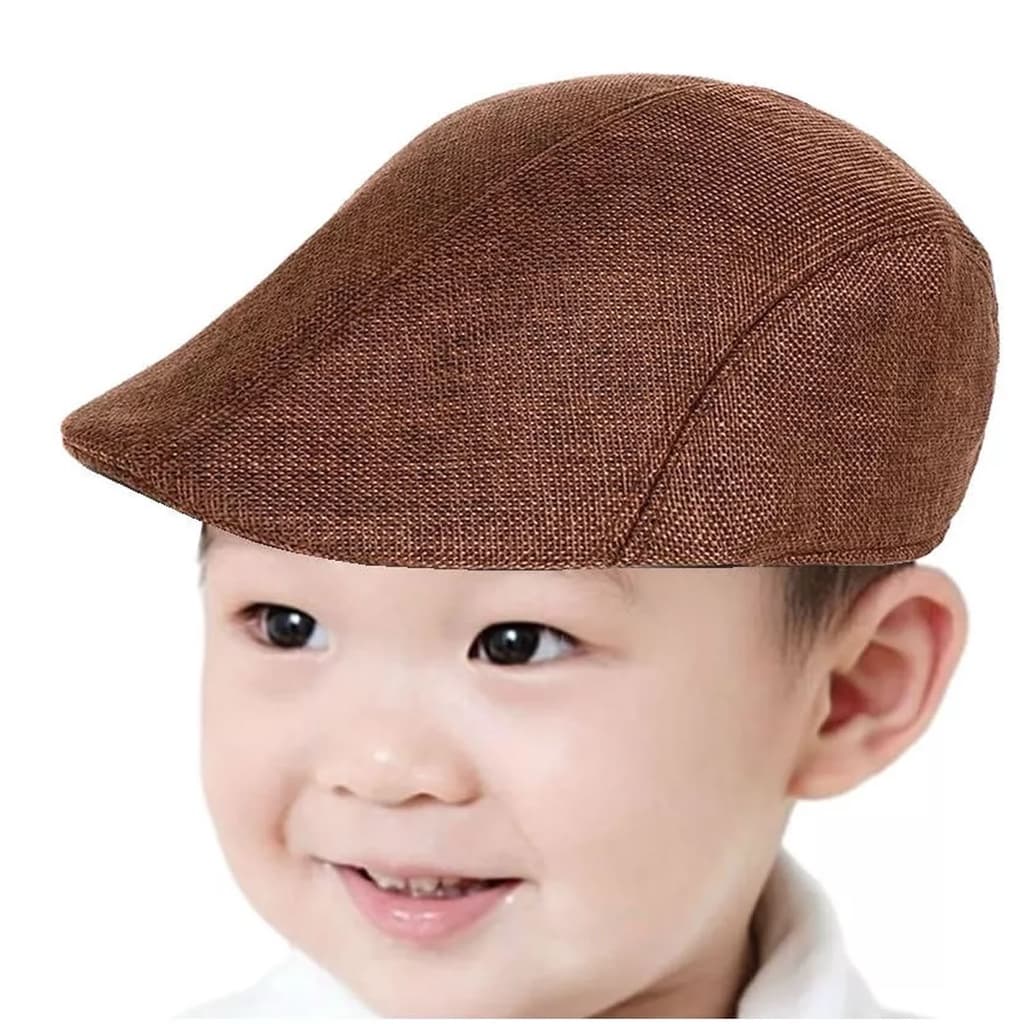 Boina Infantil Pajem Retro Gatsby Modelo Jornaleiro Italiana