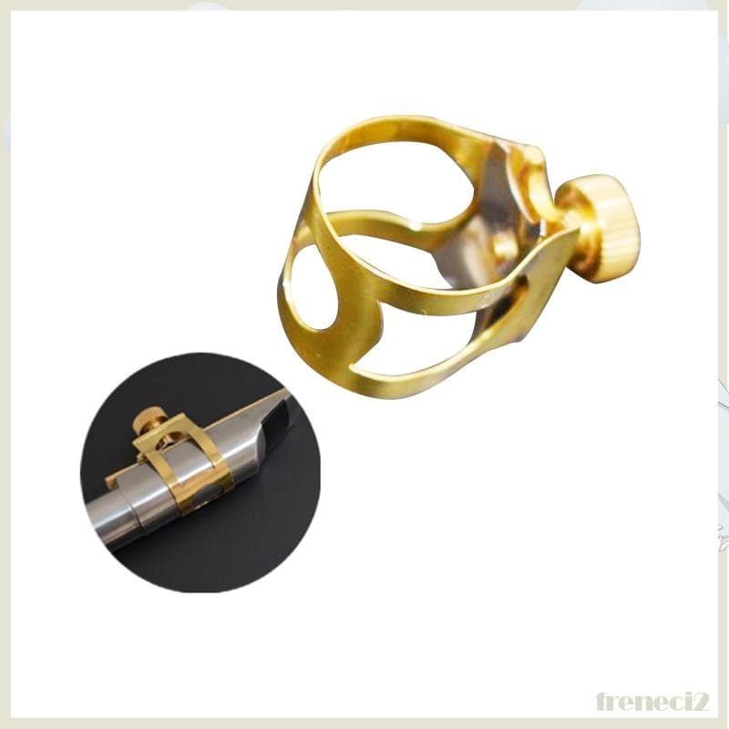 [Freneci2] Clipe De Bocal Prendedor Sax Alto Compacto Saxofone Ligadura Para Amantes De Orquestra Iniciantes