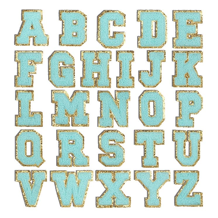 1 Pcs Azul 6cm Phnom Penh Letras Patch Bordado Termocolante Hot Melt Adesivo Patches Para Roupas