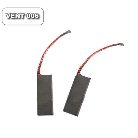 Escovas de Carvão p/ Ventoinha C/ canal superior Cód. VENT-006 (20x10x8)