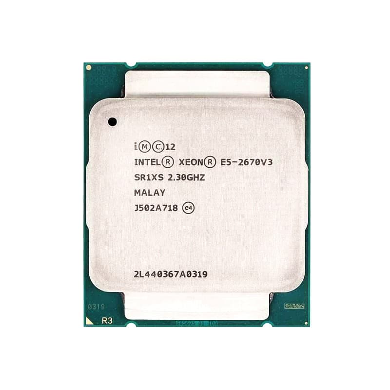 Intel Xeon E5 2670 V3 CPU E5-2670V3 SR1XS 2.30GHZ 30M 12-CORES LGA 2011-3 Processador