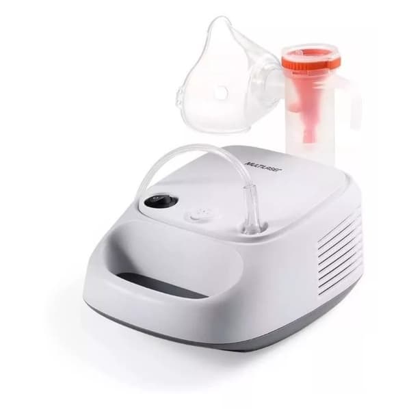 Nebulizador Compressor Multilaser Nebplus Branco E Laranja 127v/220v Hc110