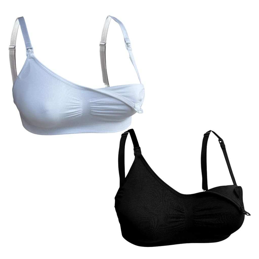 Kit 2 Sutiã Amamentação Bojo Removível Reforçado Gestante Pós Parto - KT2.9009184