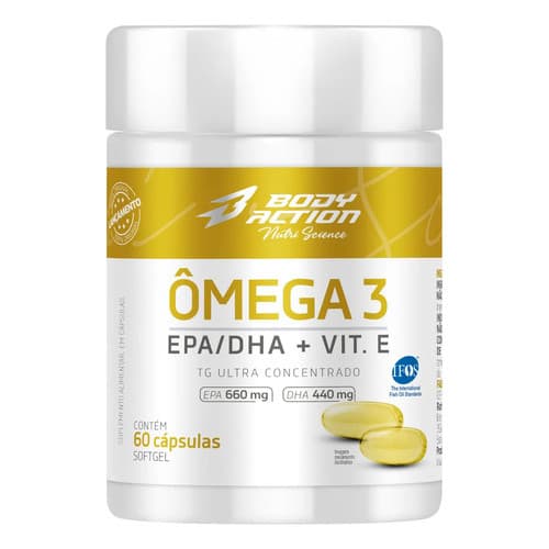 Omega 3 Tg Ultra Concentrado Epa Dha + Vit E 60 Softgels