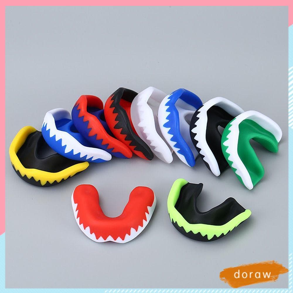 DORA Mouth Guarda , Protetor De Dentes De Segurança EVA Boxe Tailandês Com Contraste De Cor Durável
