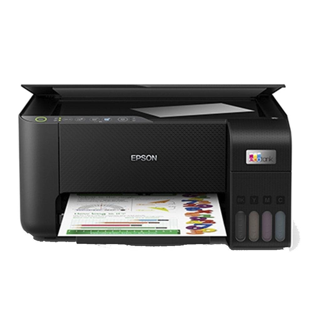 Impressora Multifuncional Epson L3250 Ecotank, WiFi, Colorida, Bivolt (110v/220v) Preto
