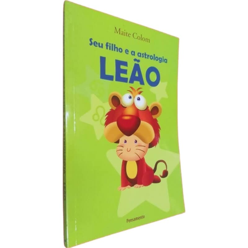 Livro Físico Coleção Seu Filho e a Astrologia Leão Maite Colom