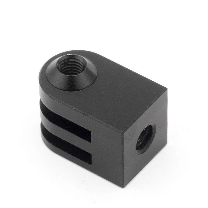 【 konouyo 】 Aluminium Adaptador De Metal Para Tripé 1/4 M6 Parafuso cnc Montagem Em Liga Gopro 12 11 10 9 8 7 Acessórios SJCAM Xiaomi YI Preto Siver Branco