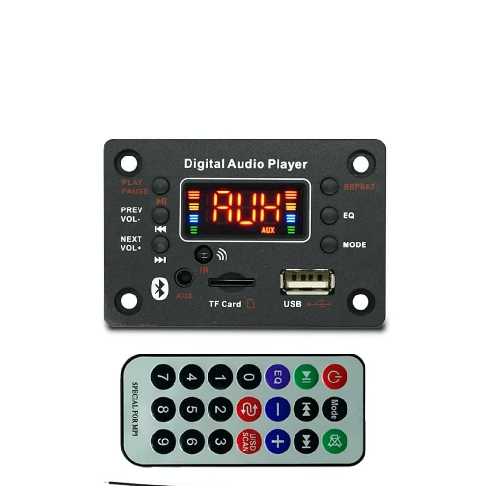 Placa Decodificador Usb P/ Caixa Ativa Mp3 Radi Aux Bluetoot