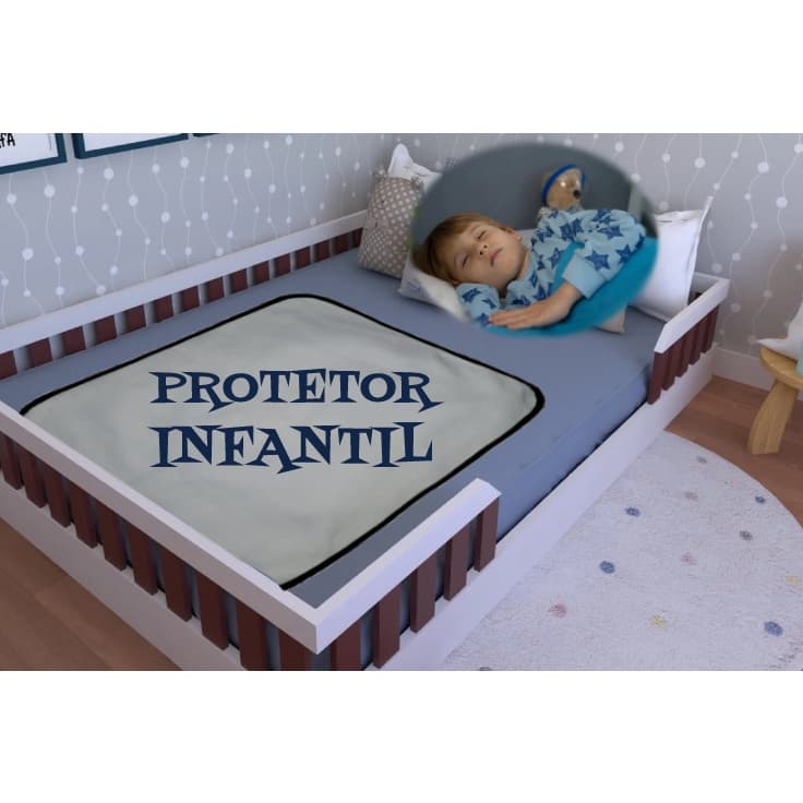 Protetor de Colchão Lavável Infantil, Protetor Geriátrico Lavável – Impermeável, Conforto e Proteção