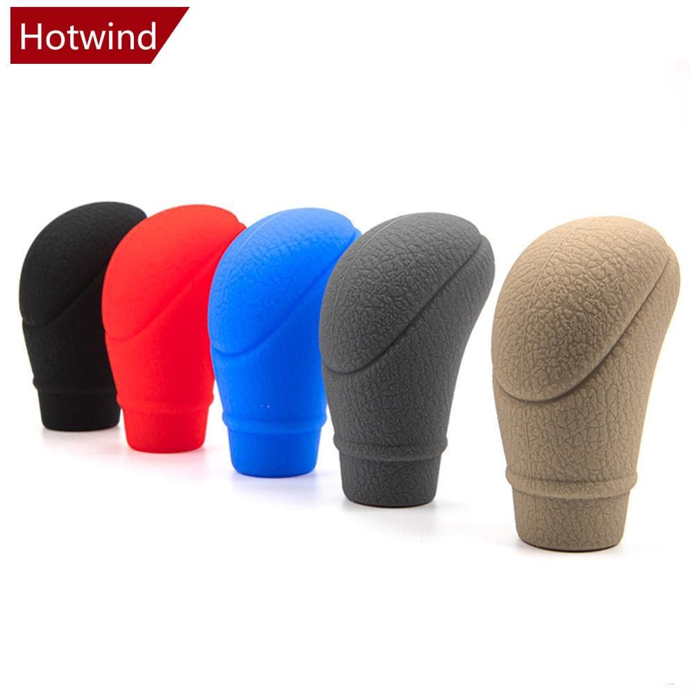 Universal Silicone AT Car Case De Carro Colarinhos De Mudança De Marcha Alavanca Acessórios De Decoração M8U7