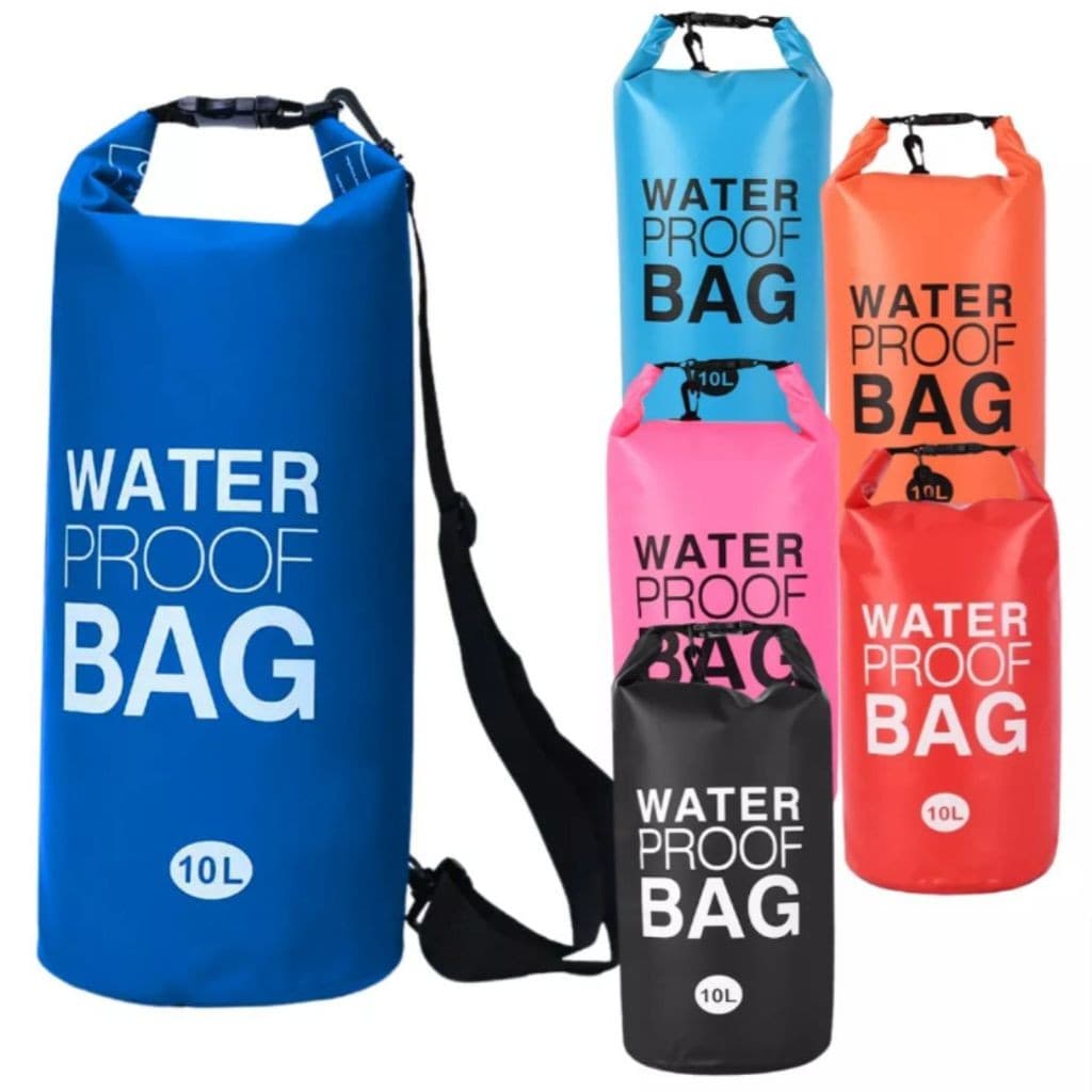 Bag Impermeável 10 20 Litros Saco Estanque Mochila Trilha Natação a prova de Agua Mergulho