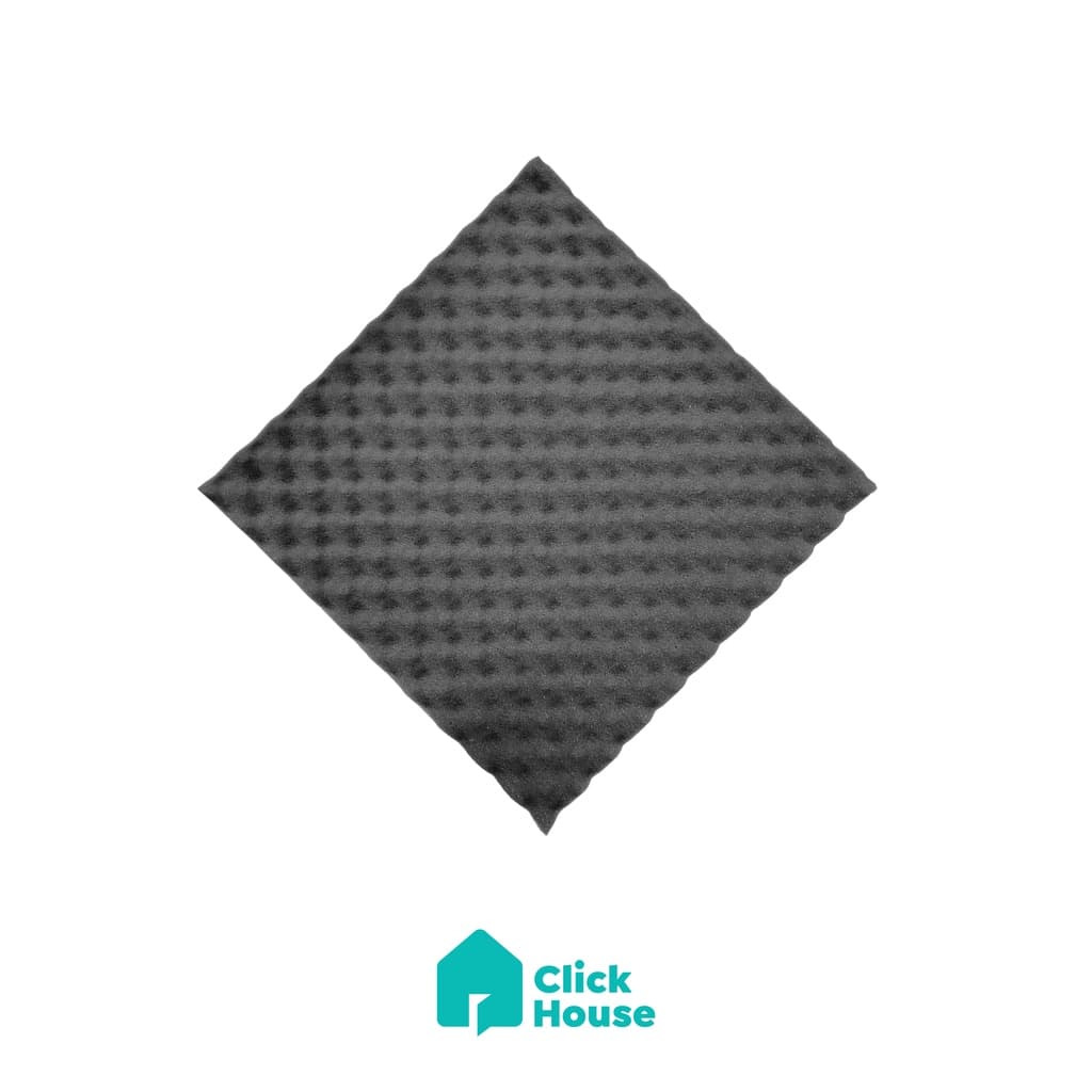 Kit 2 Espuma Acústica Painel Absorvedor Antichamas 50x50x2 Cm