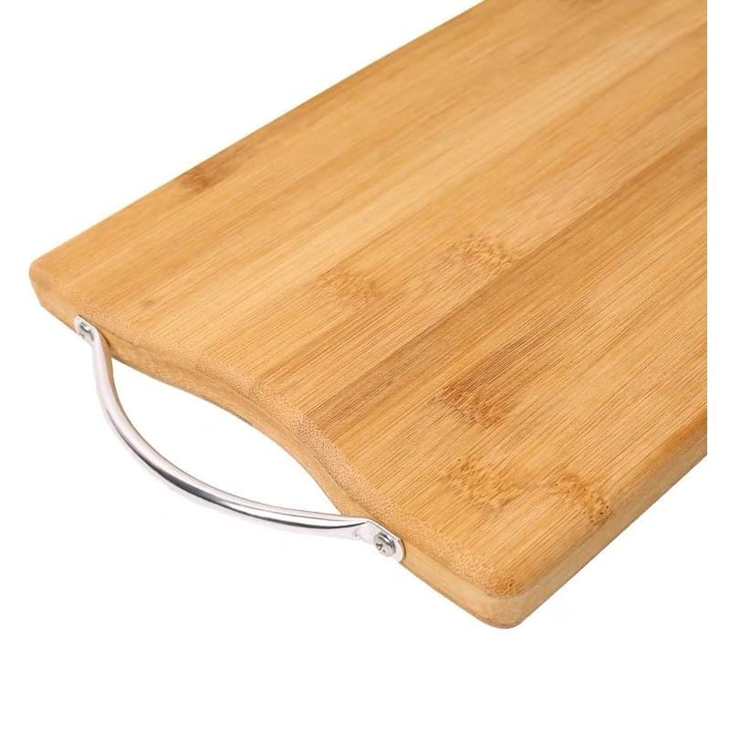 Tábua de Carne em Bambu Alça Cozinha Legumes Corte