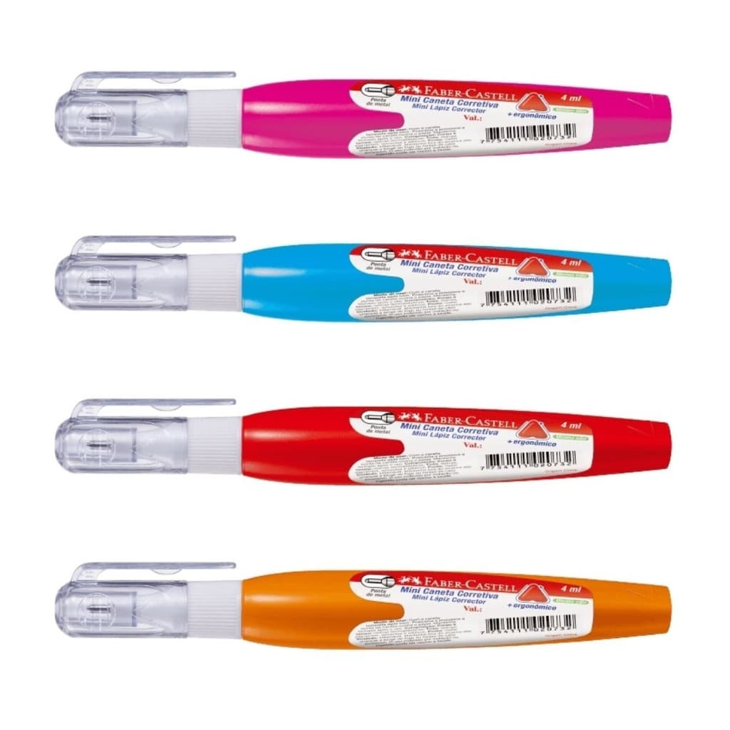Mini Caneta Corretiva 4 ml - FABER CASTELL