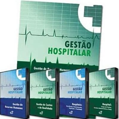 Curso de Gestão Hospitalar - Coleção Completa (Novo, Lacrado)