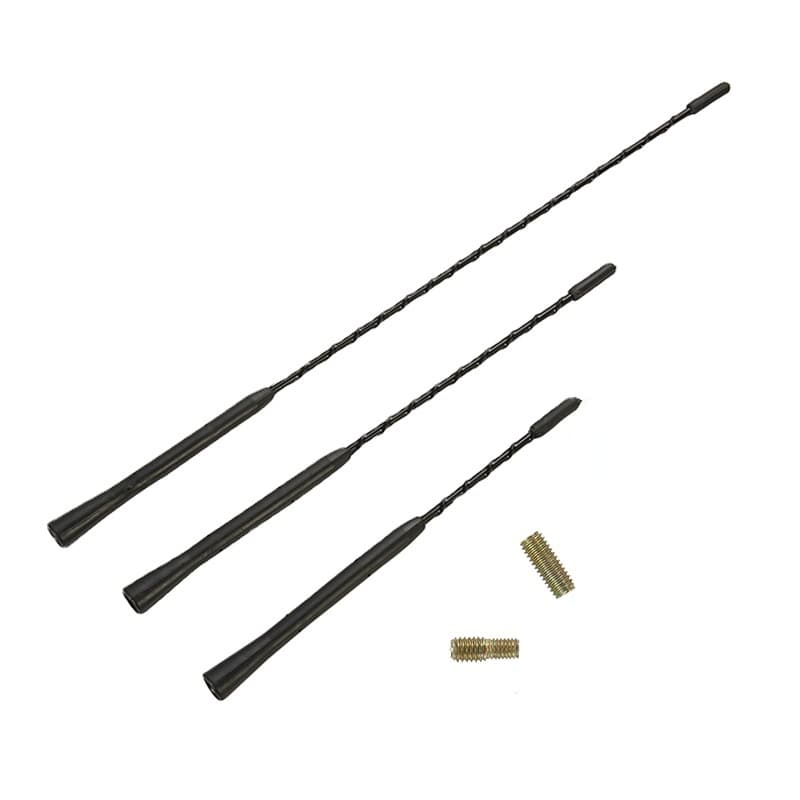 Universal Carro Anti-Ruído Flexível Telhado Mastro Chicote Estéreo Rádio FM/AM Sinal Antena Amplificada Aérea 9/11/16 Po