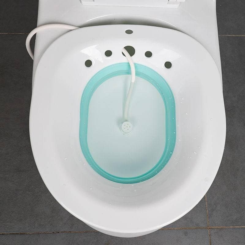 Bacia Para Banho Portátil feminino perineal imersão toalete sitz banheira bacia flusher homem hemorróidas cuidados
