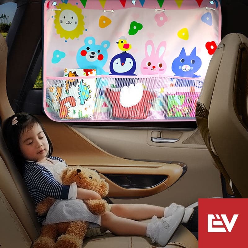 Proteção Solar Para Crianças Carros Universais