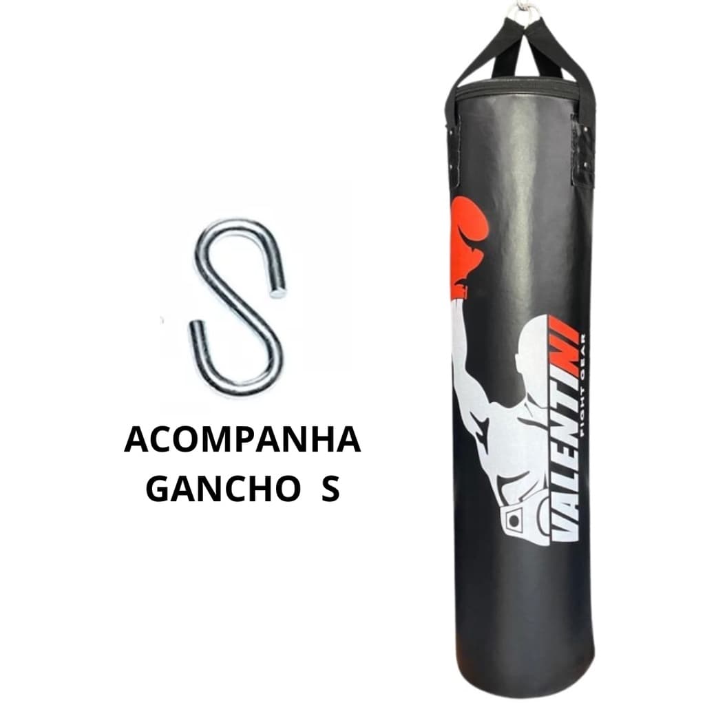 Saco de Pancada VALENTINI  160 cm - Treino Boxe Muay Thai  - Alta Resistencia