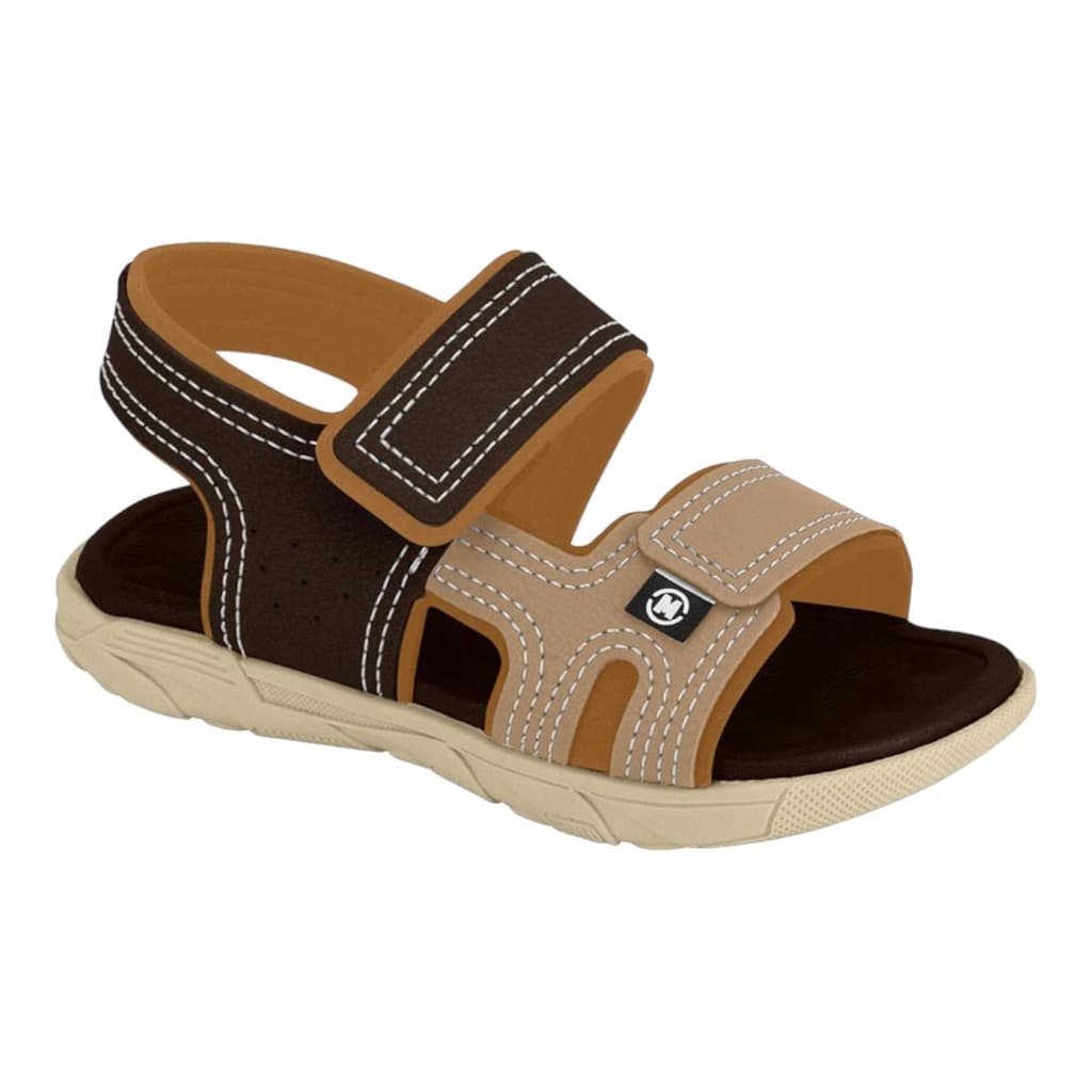 Sandalia Molekinho Infantil Masculino Conforto Macio Leve