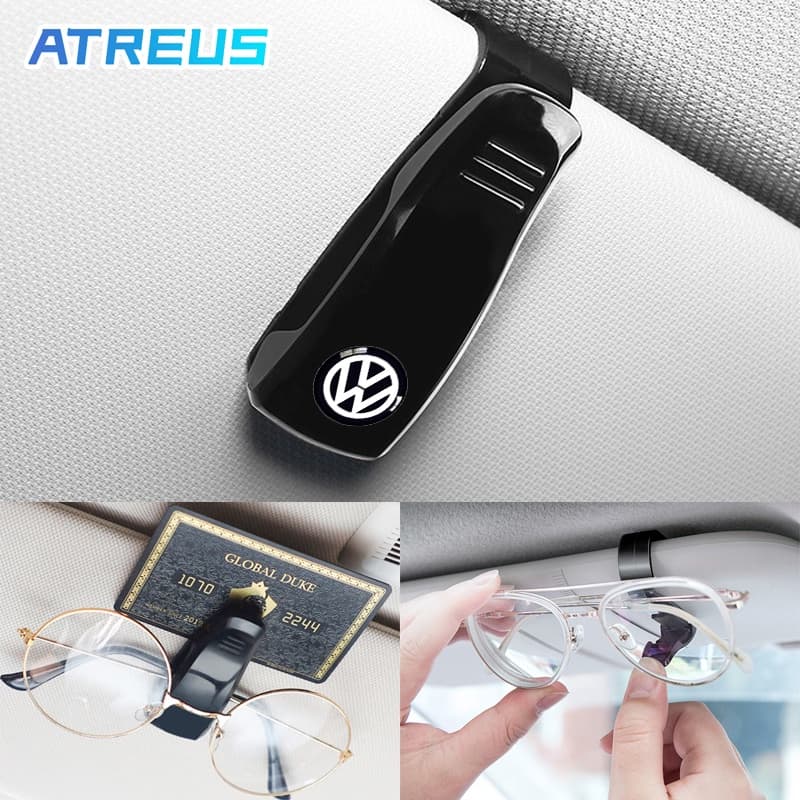 1 Peça Volkswagen Clipe Para Óculos De Carro Suporte Sol Clip De Visor Solar De Veículos Para Volkswagen Golf Mk4 Mk7 MK3 jetta mk6 Up Passat b5 b6 b7 Tiguan VW Polo 9n 9n3 gol g5 g4 g3 g6 Nivus Fox new Beetle Virtus