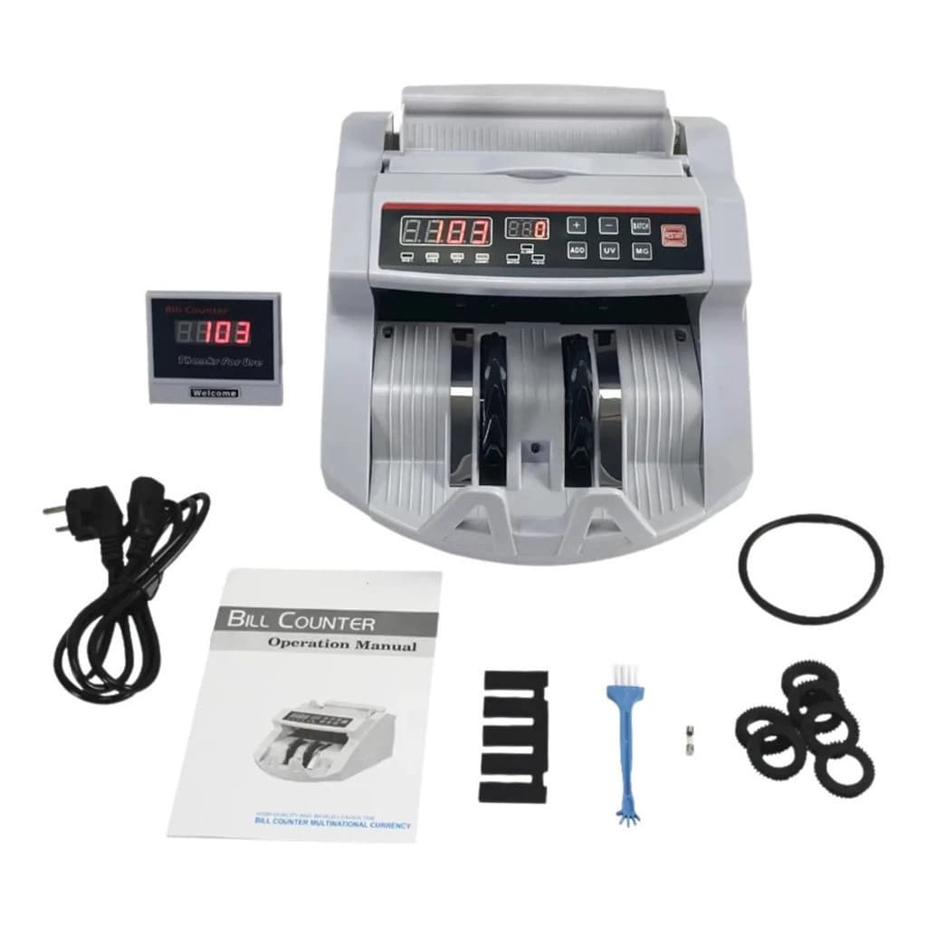 Maquina Contadora De Dinheiro 1000 Minuto BIVOLT Contadora De Cédulas
