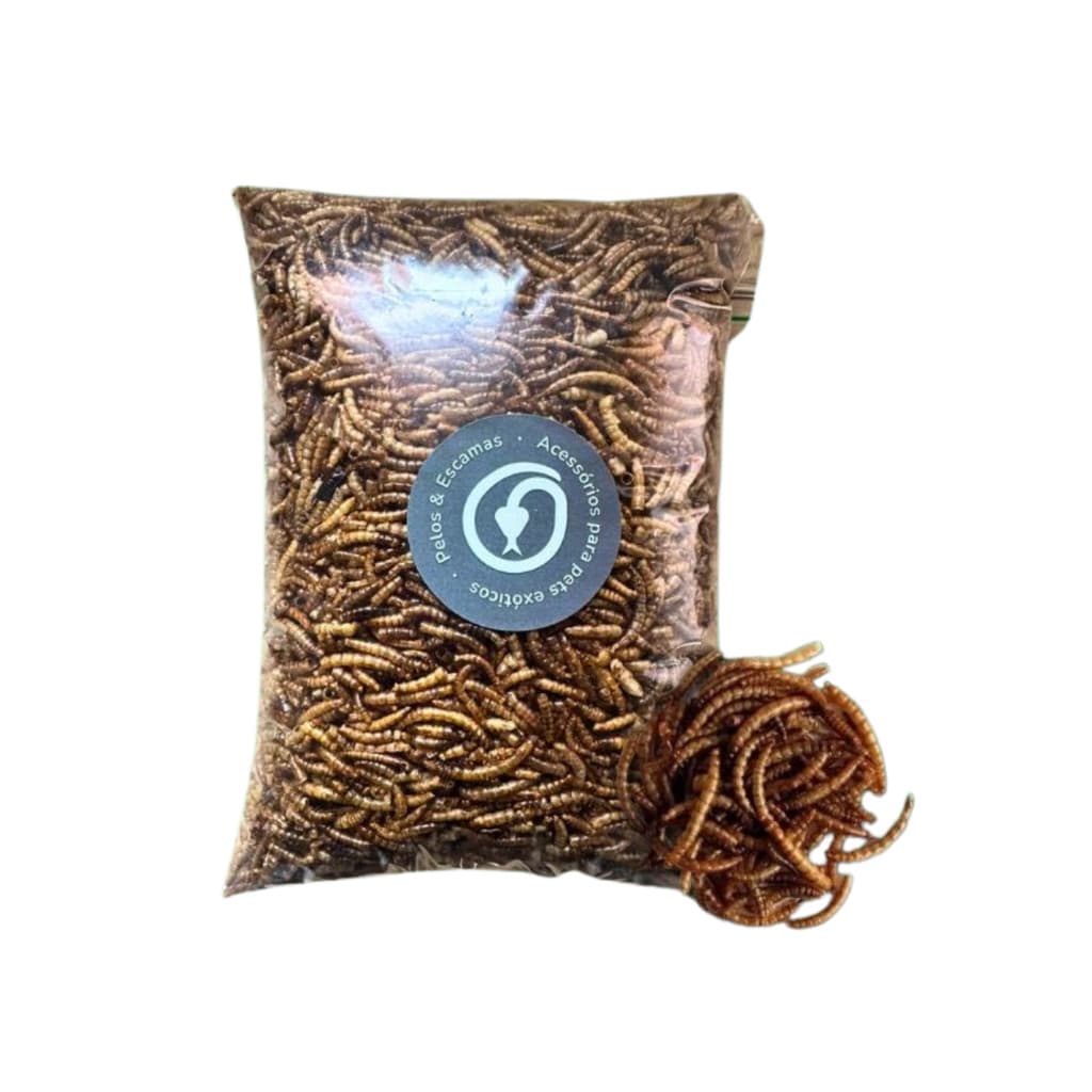 Tenébrio Molitor Desidratado Nutricional para Roedores 250g