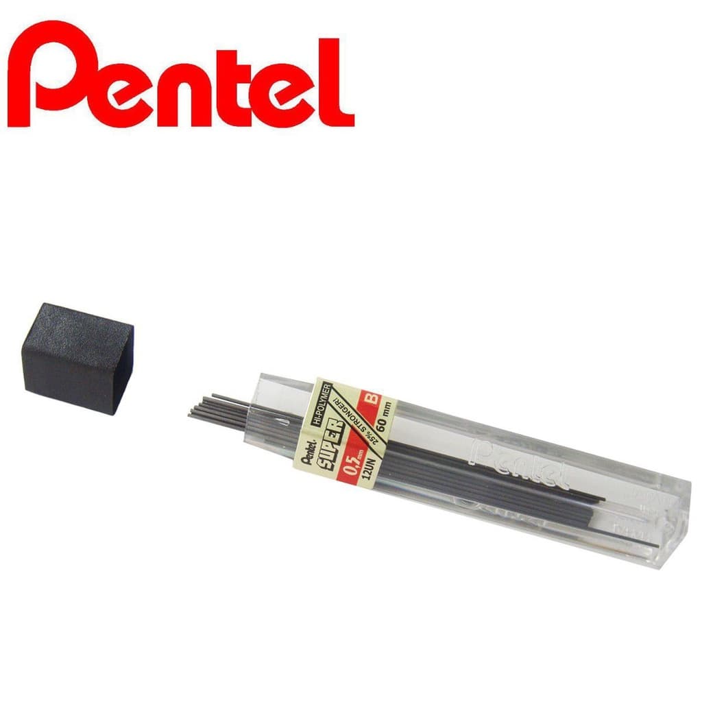 Grafite Pentel HI-POLYMER® 0,5 mm