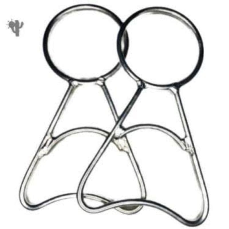 encurtador de redes de descanso, anjos redutor 2 peças cromada