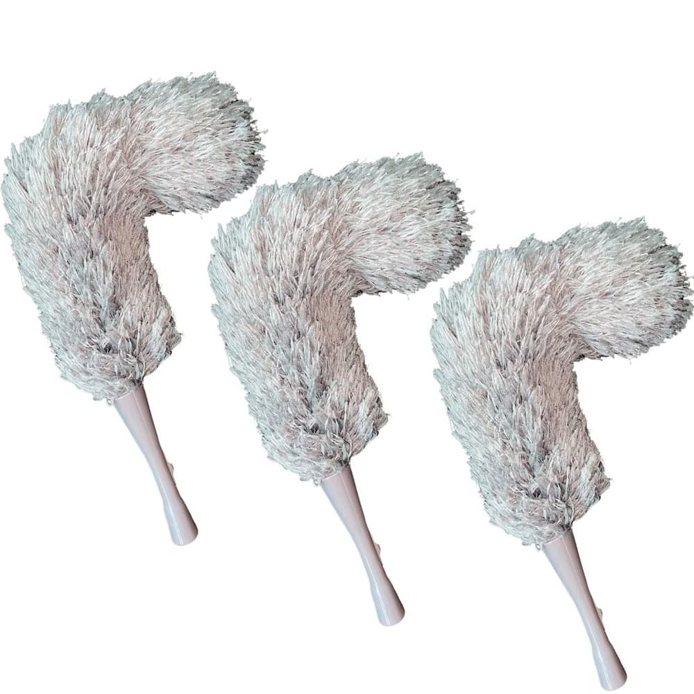 Kit Espanador eletrostático microfibra 3 peças