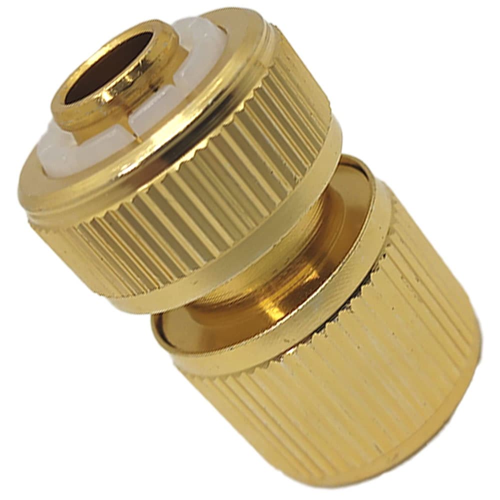 Engate Rápido de 1/2 de Alumínio para Mangueira de Jardim