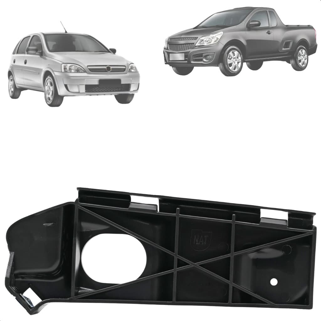 Guia Para Choque Dianteiro Montana Corsa 2002 2003 2004 Até 2012