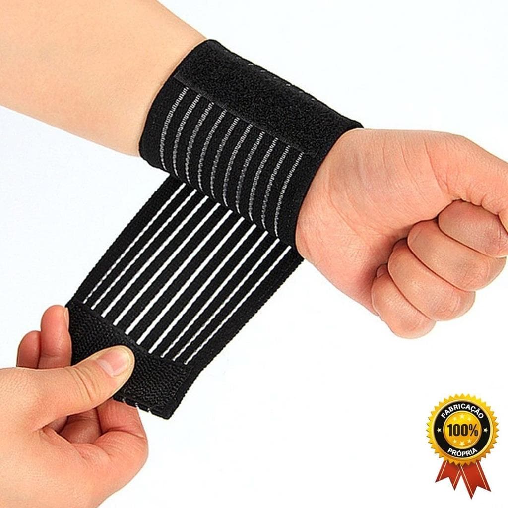 Protetor De Pulso Compressao Faixa Multiuso Musculacao