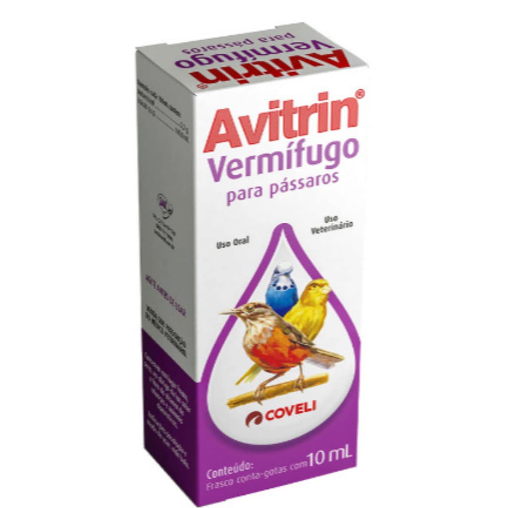 COVELI AVITRIN VERMIFUGO 10ML - USO VET