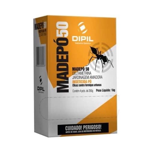 Formicida em Pó MADEPÓ 50 Dipil - 1Kg