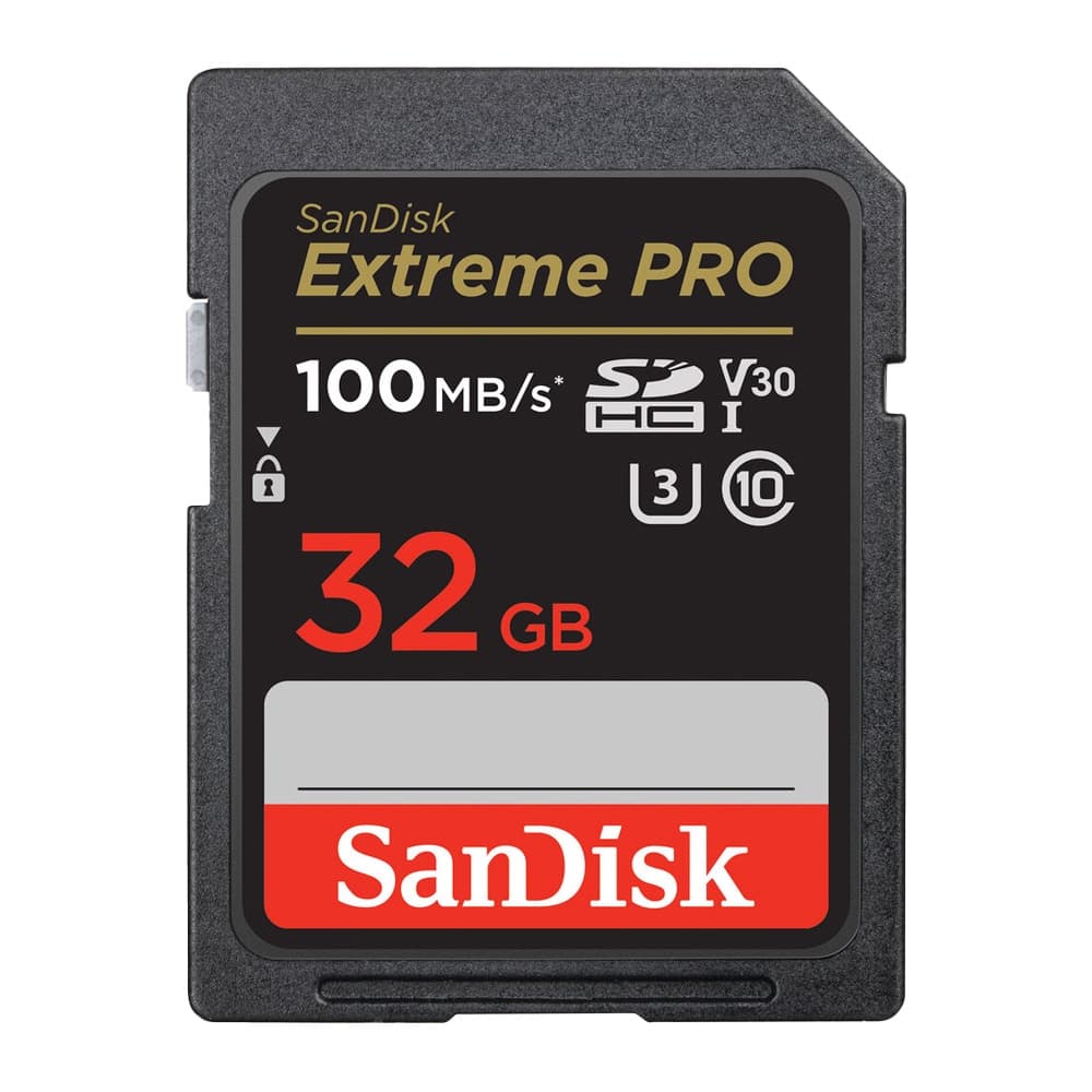 Cartão Memória Sandisk 32gb Extreme Pro 100Mbs Uhs-I c10