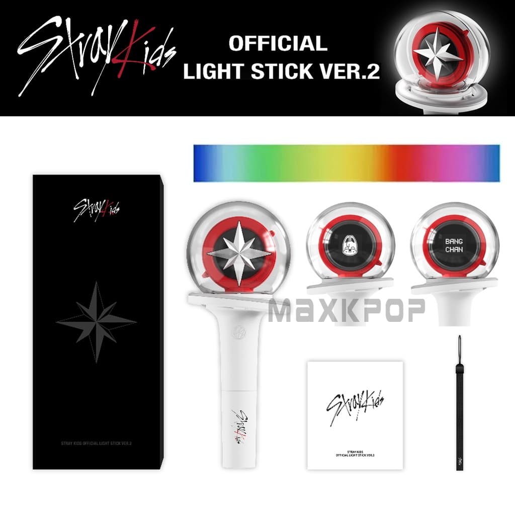 [READYSTOCK] STRAY KIDS OFFICIAL LIGHTSTICK VER 2 NEW VERSION SEALED