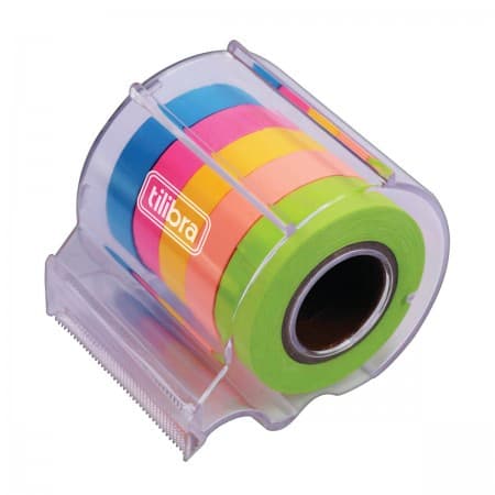 Tili Notes Roller (Nota Adesiva Em Rolo) 5 Cores 10MM X 5M - Tilibra