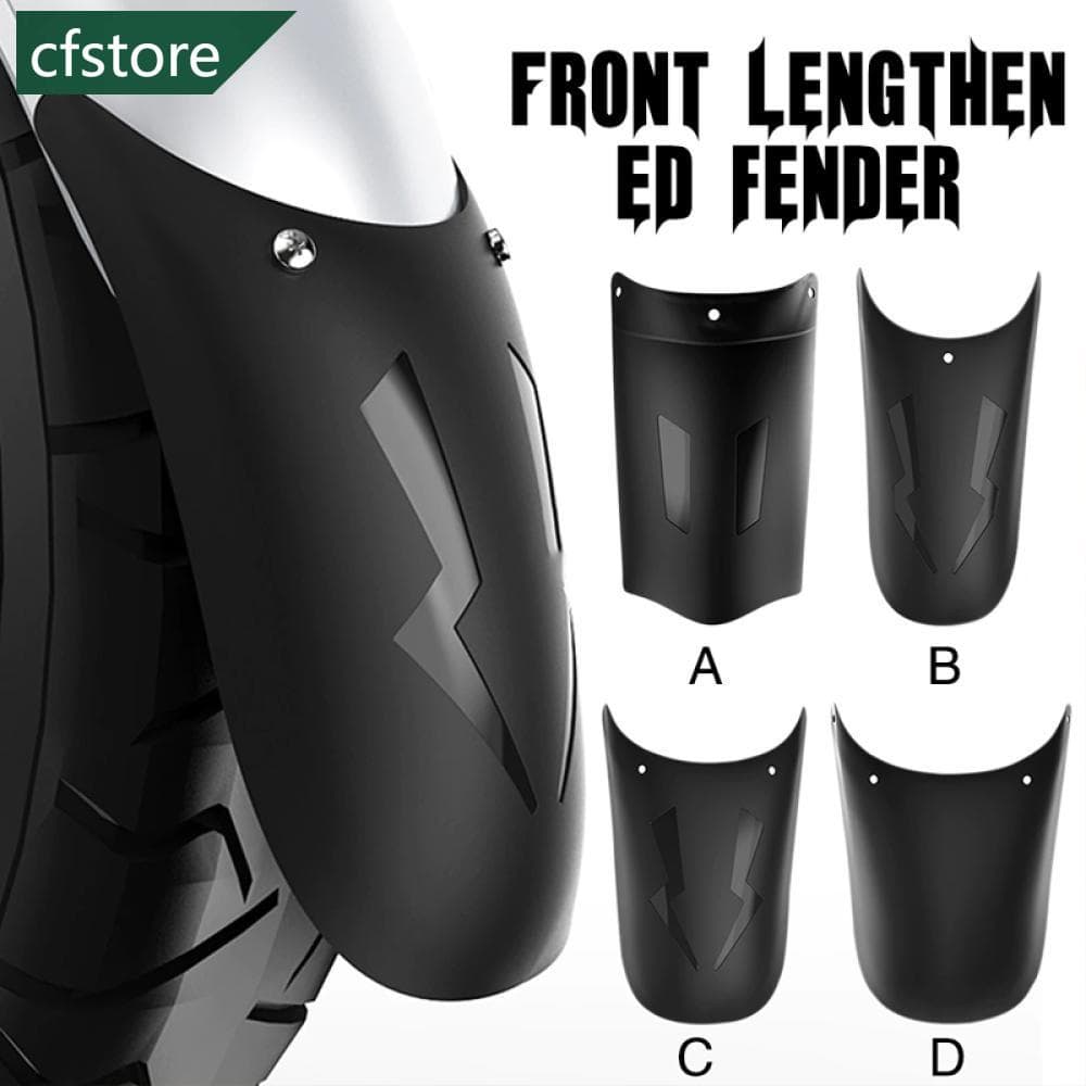 CFSTORE Universal Motorcycle Extender Lengthen Fender Dianteiro Extensão Do Pára-Lamas Traseiro E Splash Guarda-4 Tamanhos L5T1