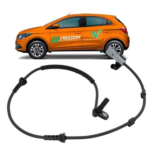 SENSOR DE FREIO ABS COBALT ONIX PRISMA SPIN SONIC 2012 A 2018 - DIANTEIRO LADO ESQUERDO