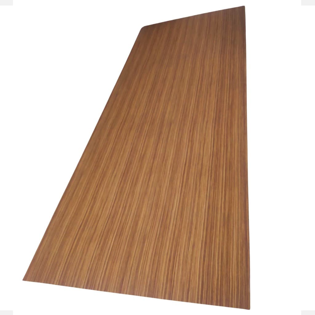 Revestimento Formica Madeirado Zebrano Nt Fosco 3m x 60cm Acabamento Resistente Moveis