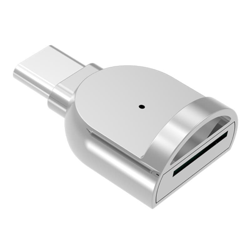 Leitor De Cartão MicroSD Liga De Zinco Adequado Para iphone 15/16 /android Adaptador De Tipo C