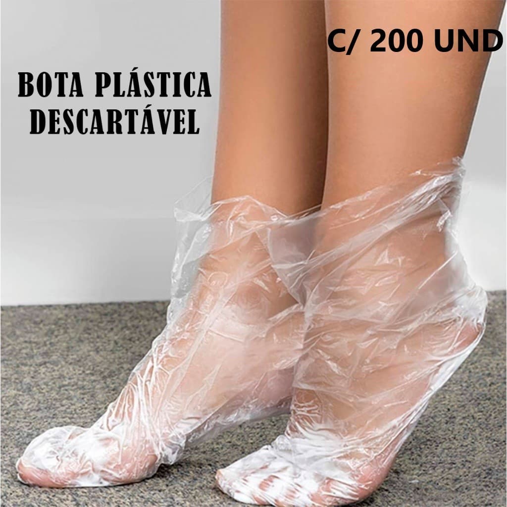 Kit Bota Descartável c/ 200 unidades para spa dos pés