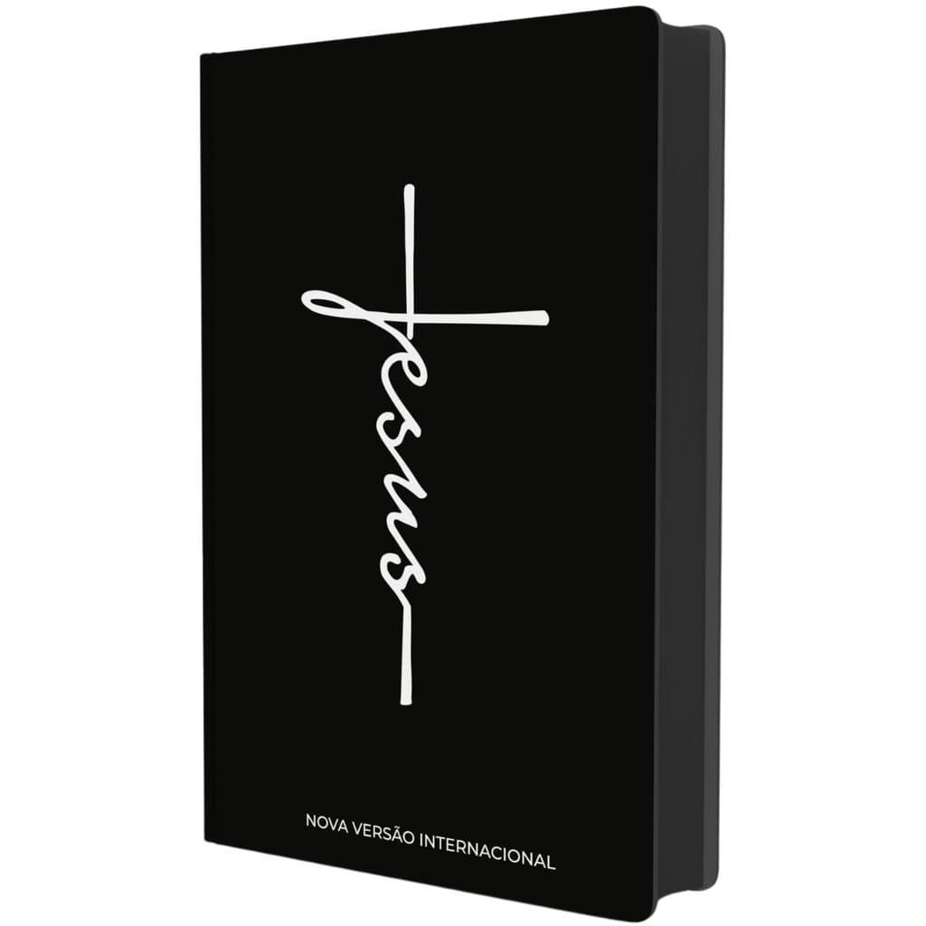 Biblia Sagrada | Letra Maior | NVI | Jesus Preta | Capa Dura