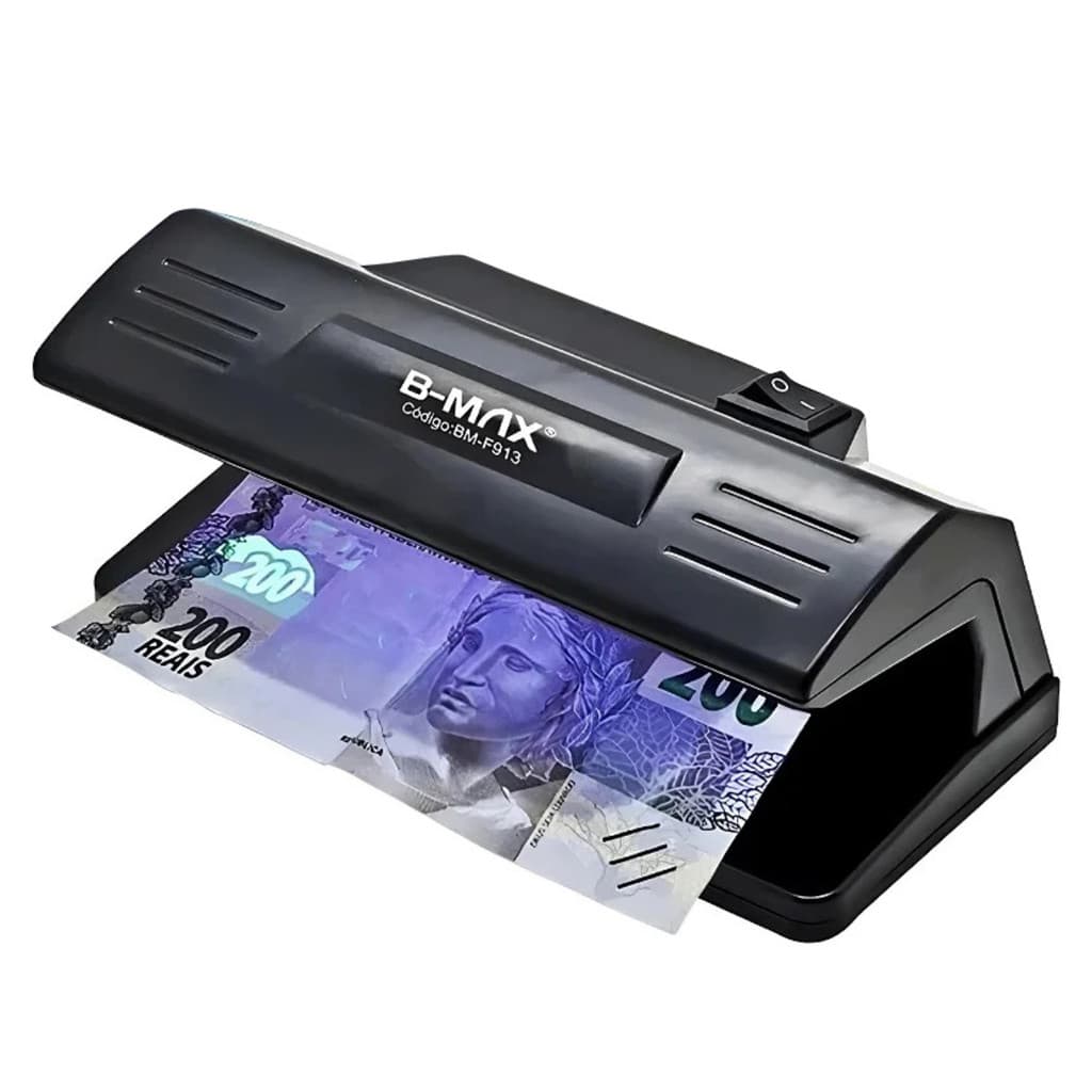 Detector Notas Falsas Identificador Dinheiro Cédula 110/220V