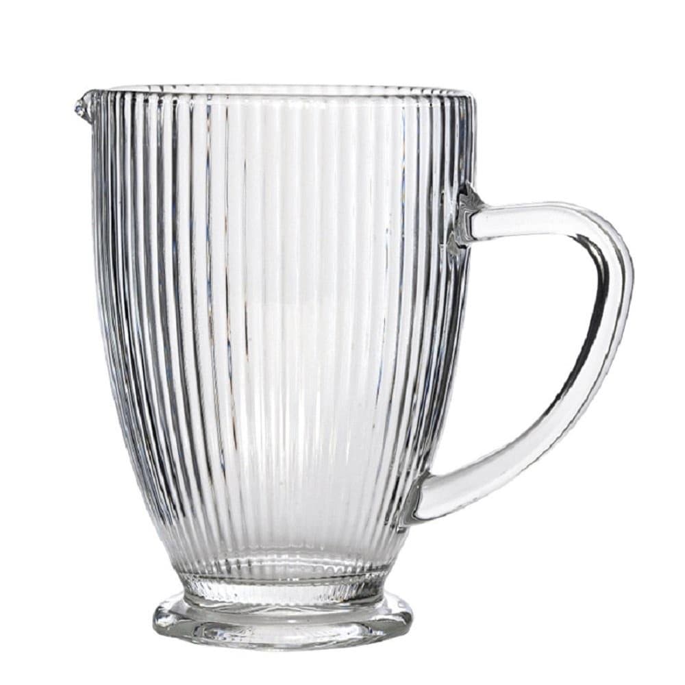 Jarra de Vidro Aprisma 1 Litro Canelada para Suco ou Água