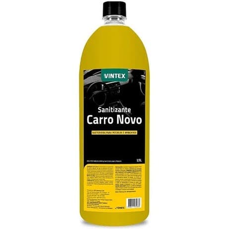 SANITIZANTE BACTERICIDA AUTOMOTIVO CARRO NOVO 1,5L VINTEX/VONIXX