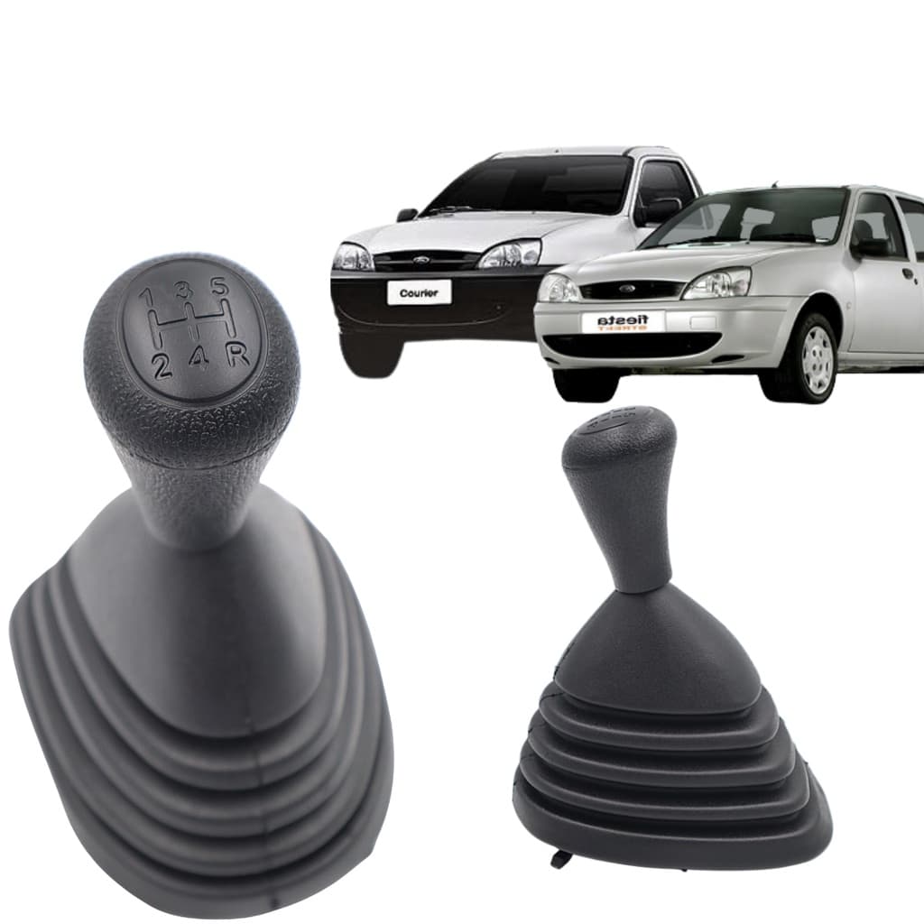 Jogo Coifa e Manopla Fiesta Street 2001 2002 e 2006 e Courier 2001 2002 e 2013 Sem Resina