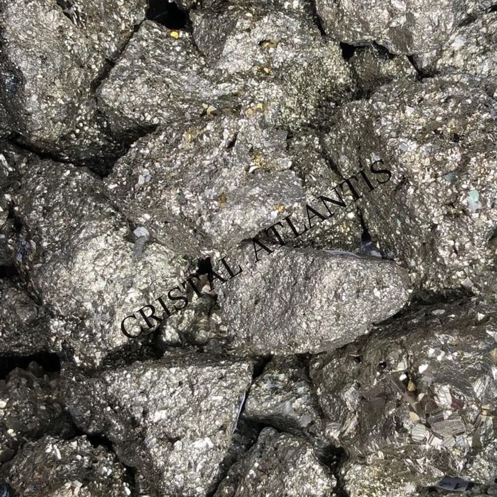 Pirita Pedra Cristal Bruta - Prosperidade e Abundância